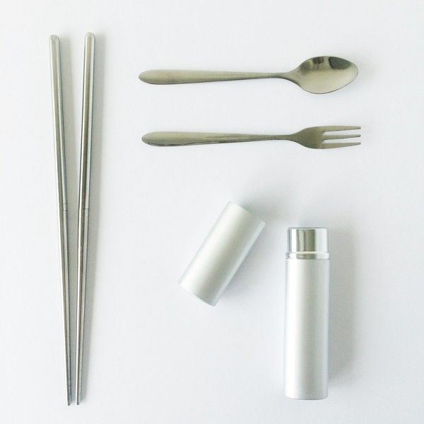 Onyx Cutlery Set 3 / Each - Zero Waste Bali