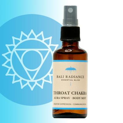 Bali Radiance - Throat Chakra Spray Mist 50ml